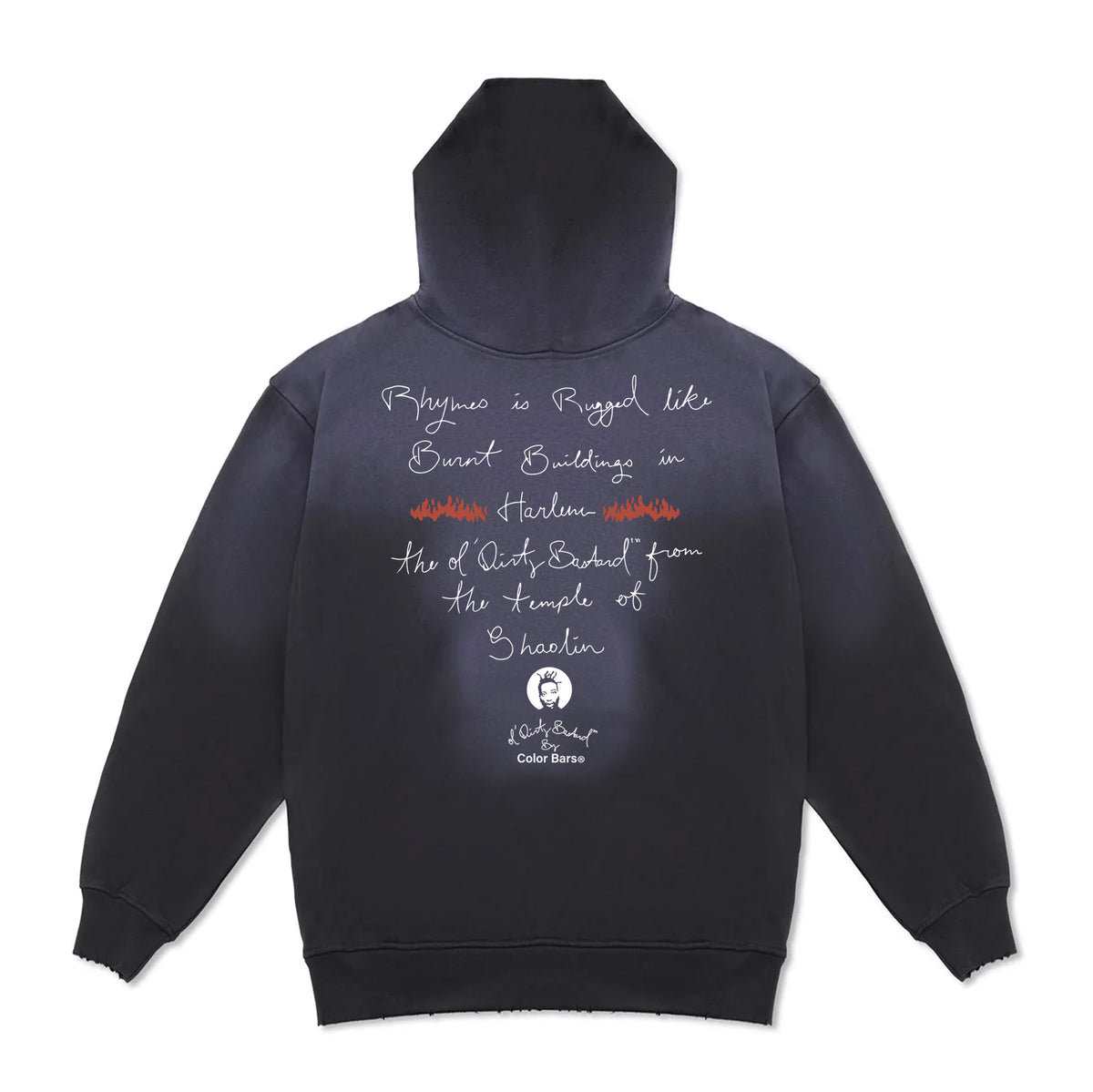 Harlem Hoodie - Potassium Washed Black – Color Bars