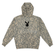 Load image into Gallery viewer, Ace of Spades Distressed Hoodie - Rattlesnake
