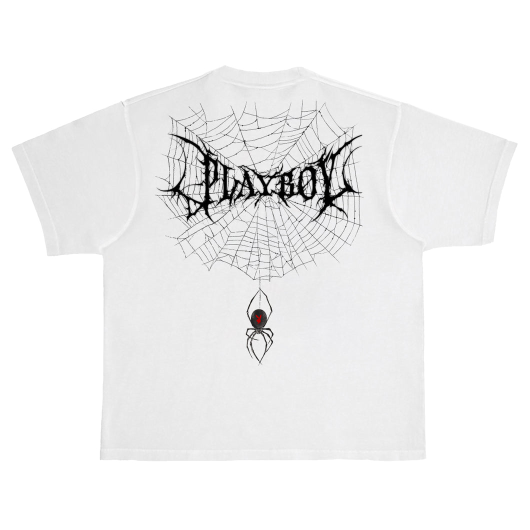 Black Widow Tee (BOXY FIT) - Lunar Rock