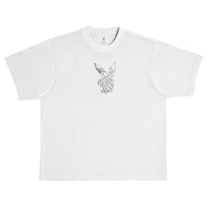 Black Widow Tee (BOXY FIT) - Lunar Rock