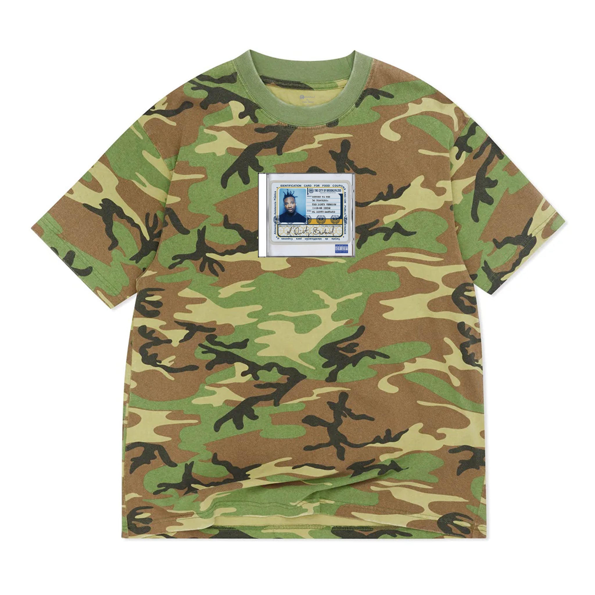 CD Tee - Vintage Camo – Color Bars