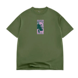 For The Children Tee - Vintage Olive