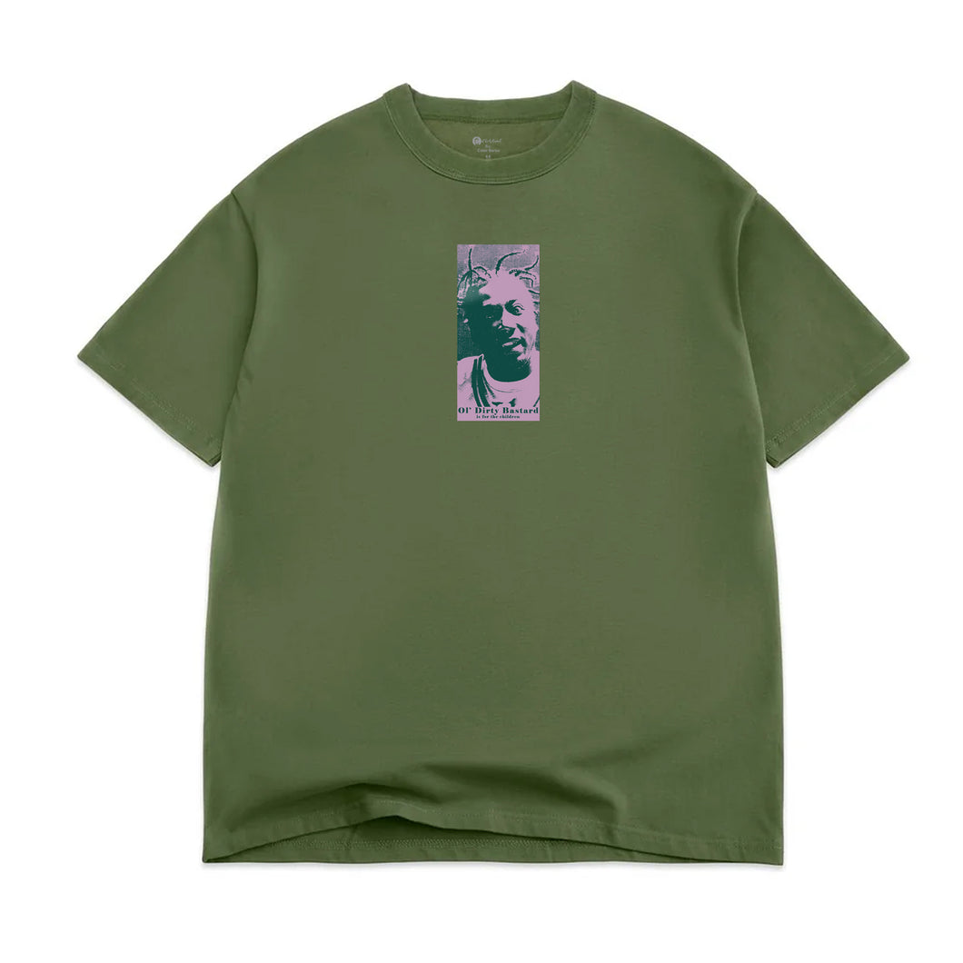 For The Children Tee - Vintage Olive