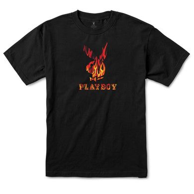 Flames Tee - Black
