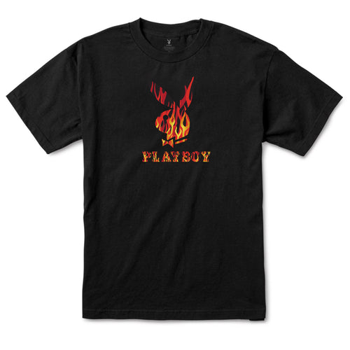 Flames Tee - Black