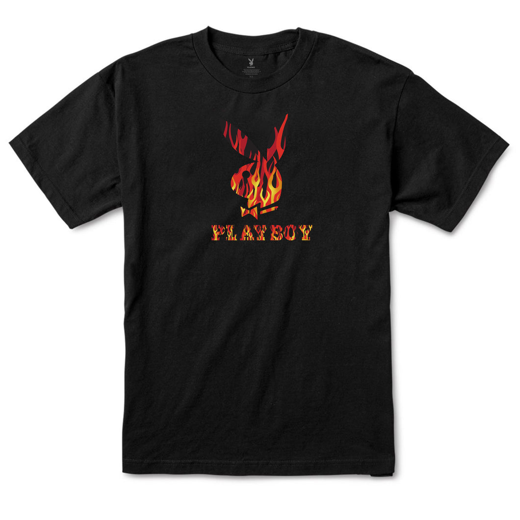 Flames Tee - Black