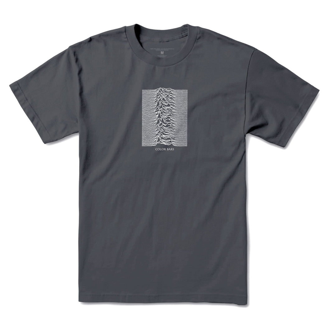 Joy Division Unknown Pleasures Tee - Graphite