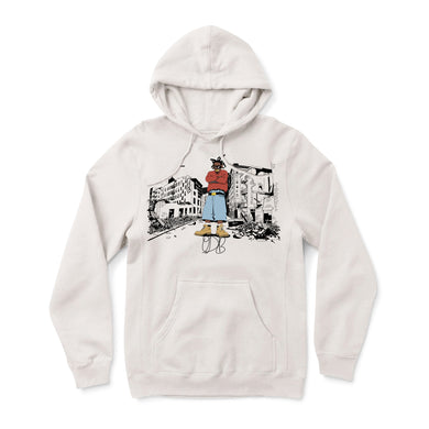 Harlem Hoodie - Bone