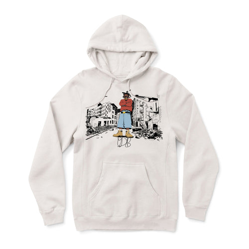 Harlem Hoodie - Bone