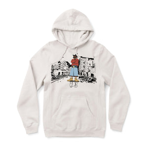 Harlem Hoodie - Bone