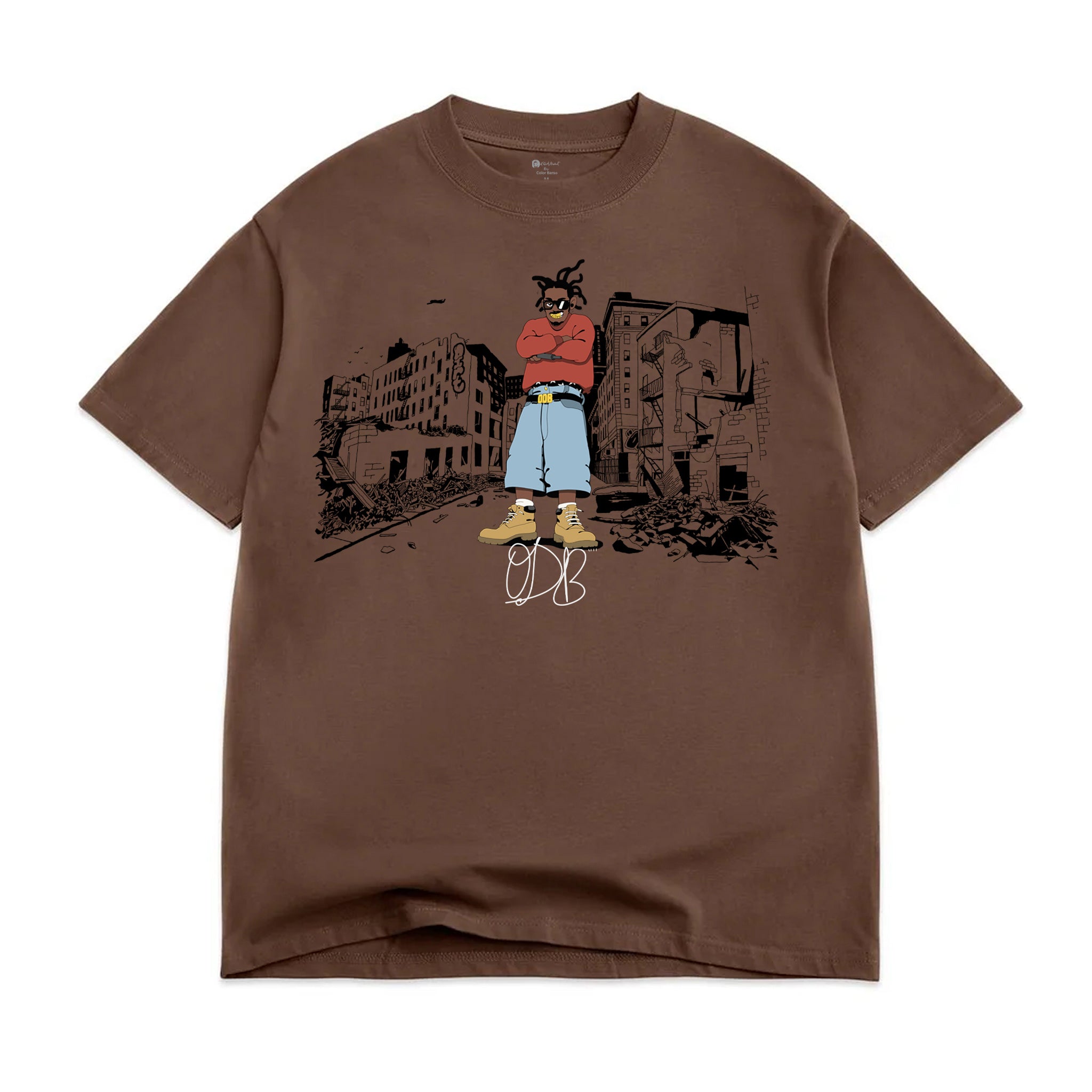 Harlem Tee - Chocolate – Color Bars