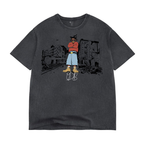 Harlem Tee - Vintage Black