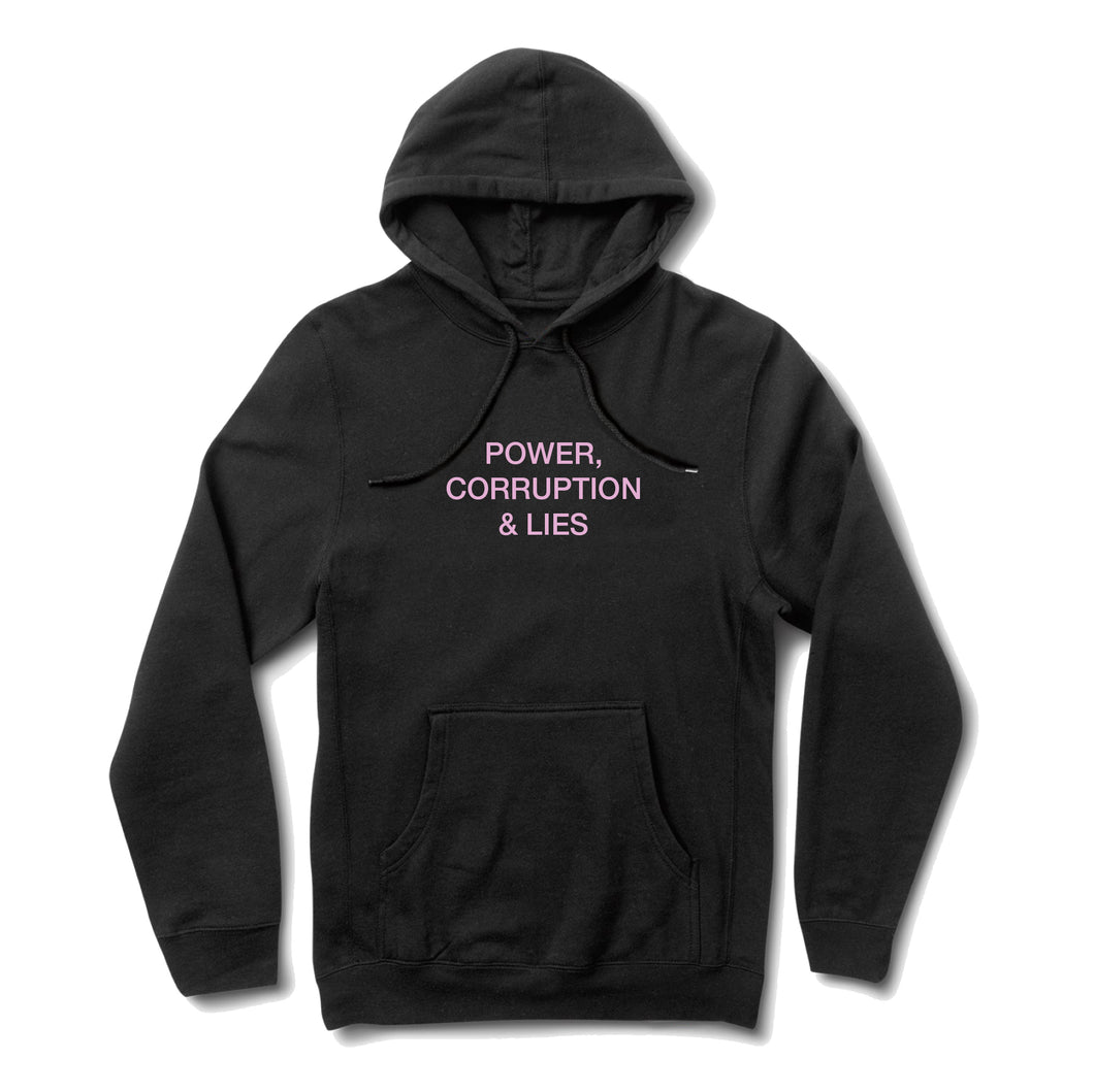 Power, Corruption & Lies Hoodie - Black