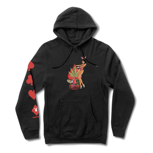 Jamaica Spade Hoodie - Black