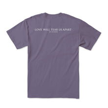 Load image into Gallery viewer, Joy Division Love Will Tear Us Apart Tee - Grape