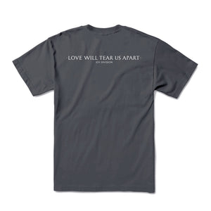 Joy Division Love Will Tear Us Apart Tee - Graphite