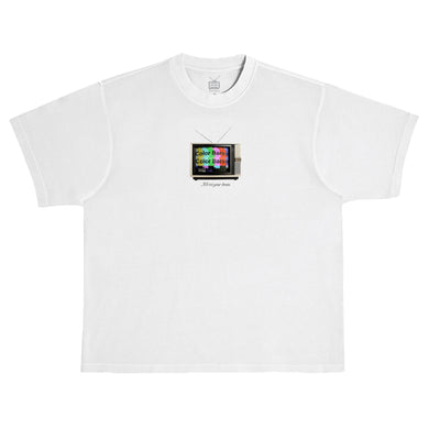 No Signal Tee (Boxy Fit) - Lunar Rock