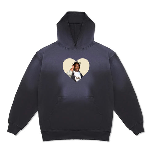 P.E.A.C.E. Hoodie - Potassium Washed Black