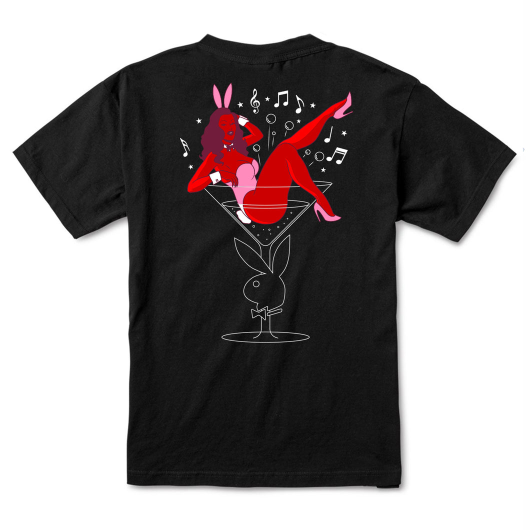 Playboy Casino Tee - Black