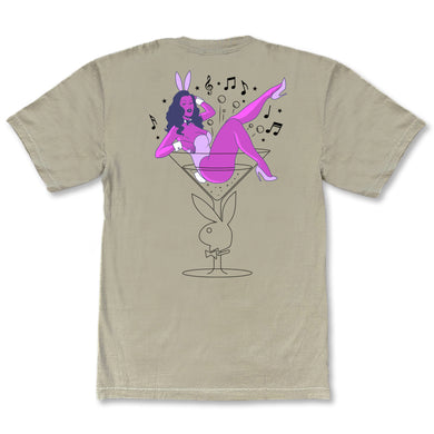 Playboy Casino Tee - Khaki