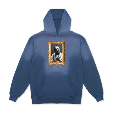 Portrait Hoodie - Potassium Washed Blue