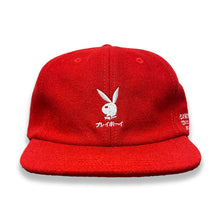 Load image into Gallery viewer, Tokyo Club Strapback Hat - Red Wool