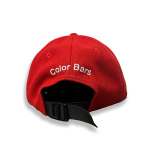 Tokyo Club Strapback Hat - Red Wool