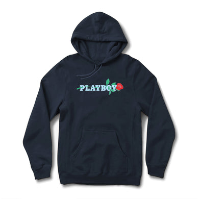 Rose Hoodie - Navy
