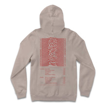 Load image into Gallery viewer, Joy Division Unknown Pleasures Hoodie - Sand