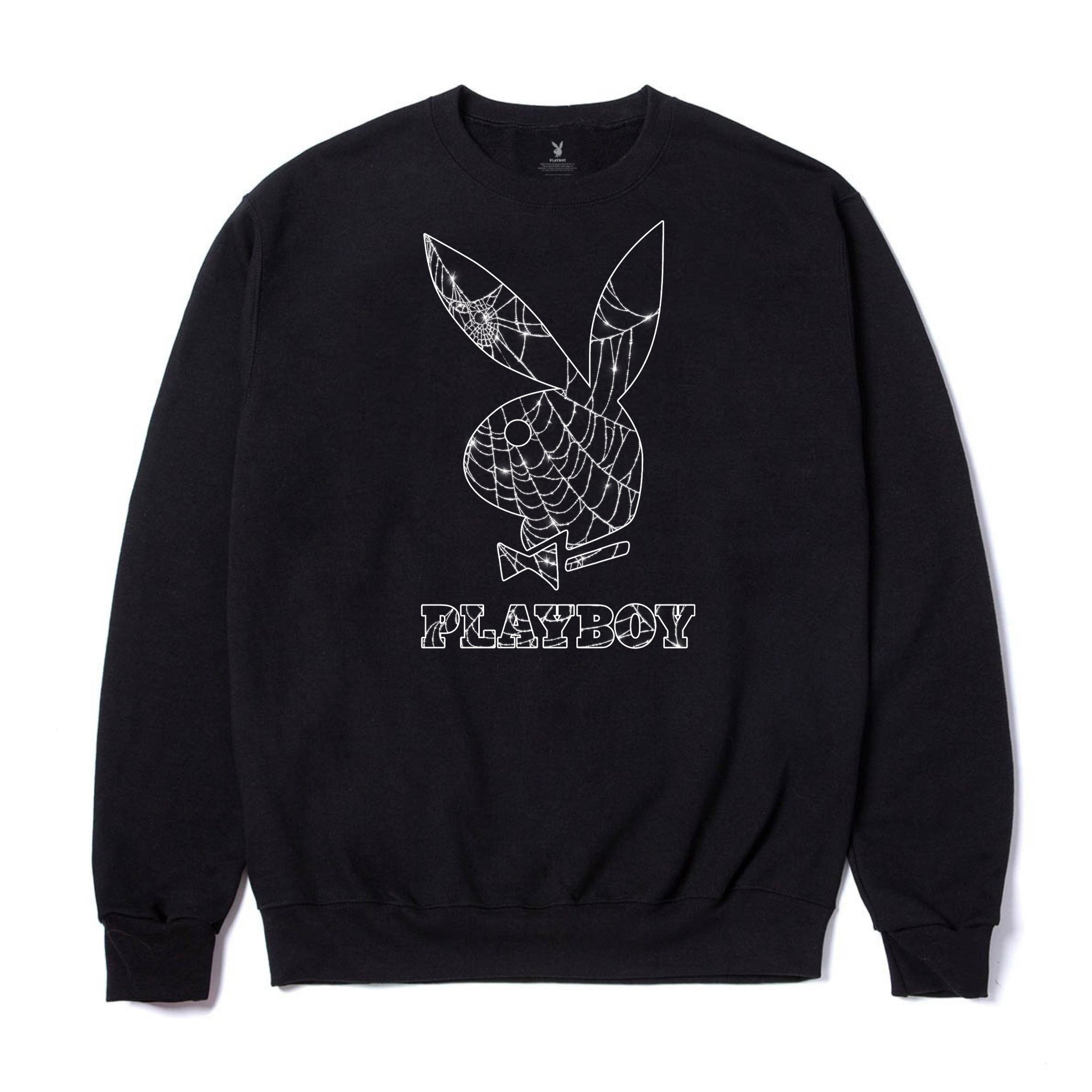 Spider Web Crewneck - Black – Color Bars