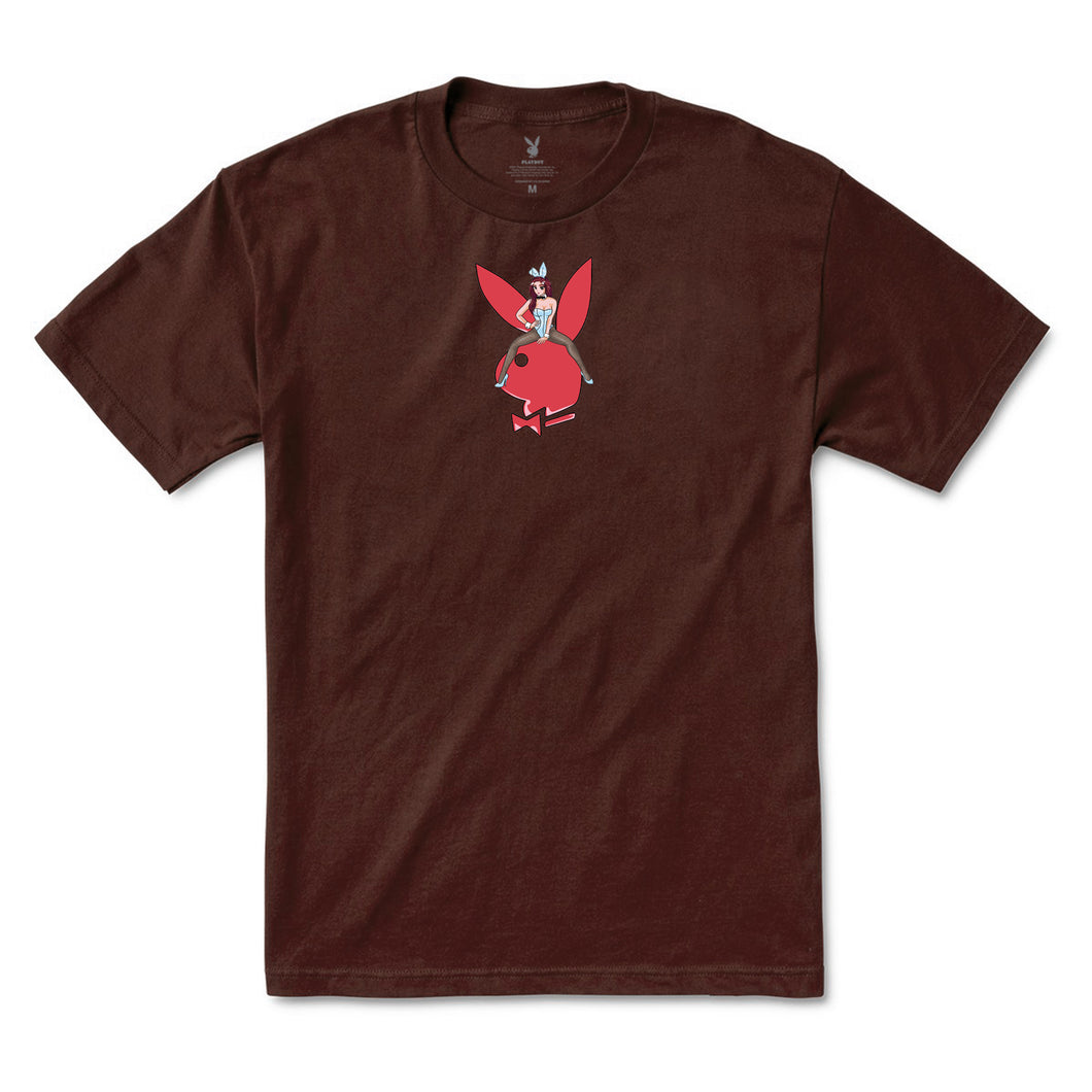 Straddle Tee - Chocolate