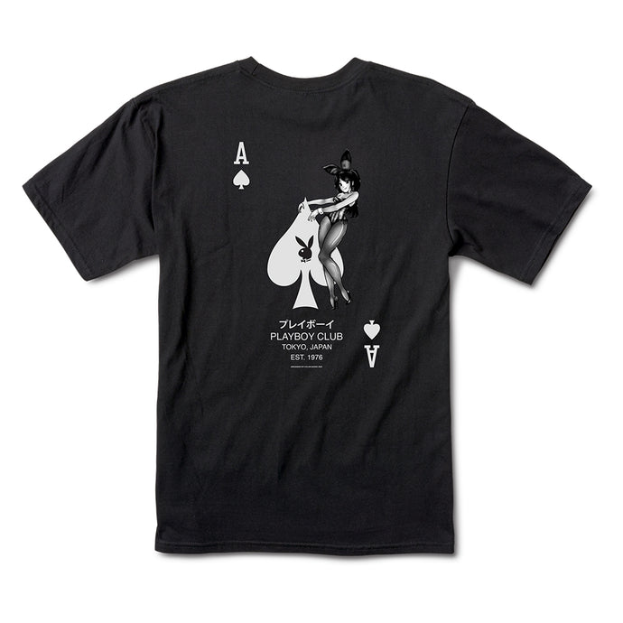 Playboy Ace of Spades Tee - Black