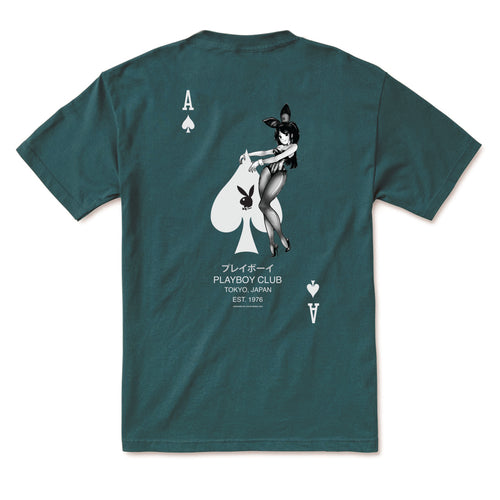 Ace of Spades Tee - Sport Green