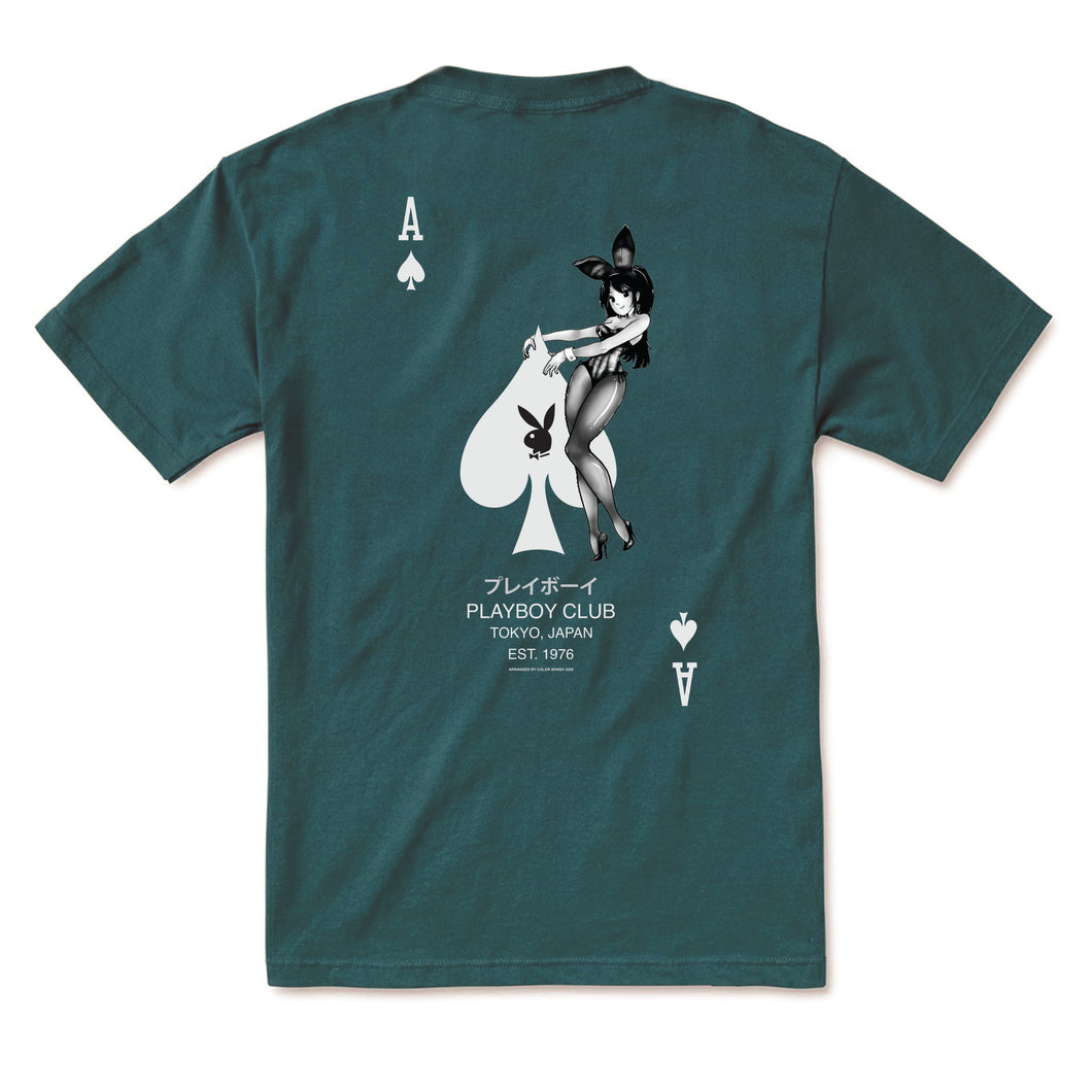 Ace of Spades Tee - Sport Green