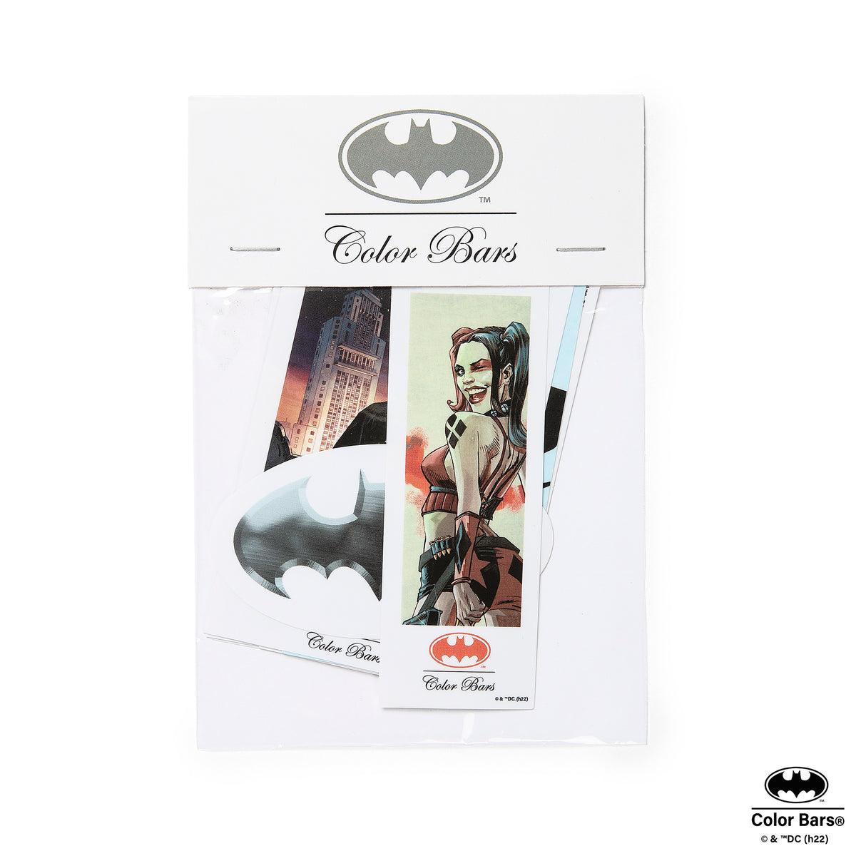 DC Comics Batman Sticker Pack Color Bars