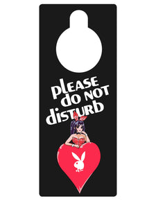 Playboy Do Not Disturb Sign
