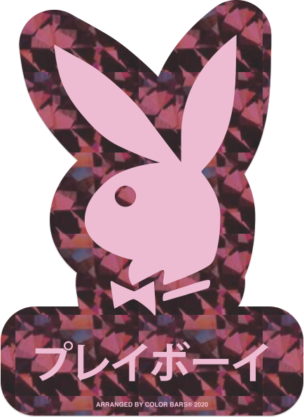 Playboy Tokyo Sticker Pack – Color Bars