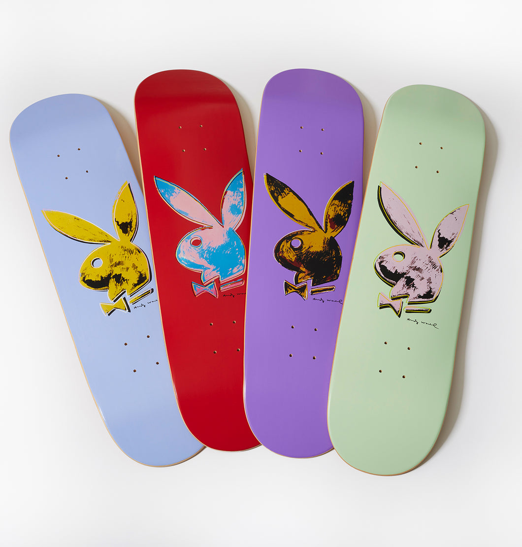 Playboy Andy Warhol Skateboard Set