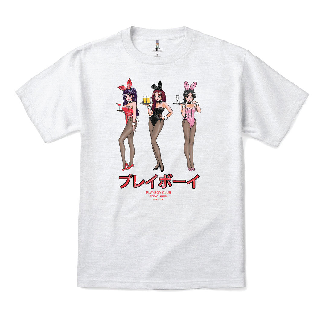 Playboy Happy Hour Tee - Ash