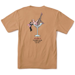Playboy Cherry Martini Tee - Toasted Coconut