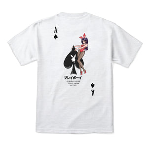 Playboy Ace of Spades 2.0 Tee - Ash