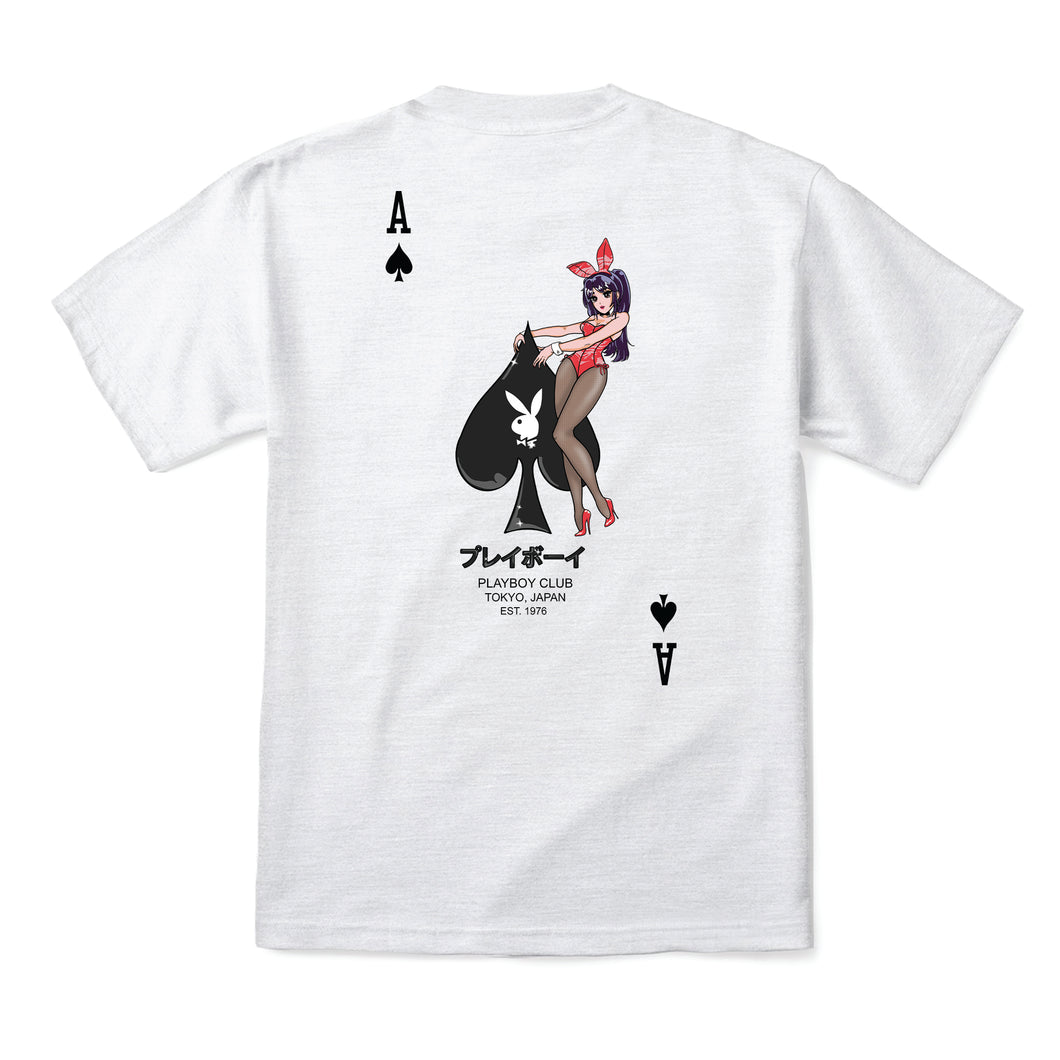 Playboy Ace of Spades 2.0 Tee - Ash
