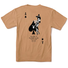 Load image into Gallery viewer, Playboy Ace of Spades Tee - Toasted Coconut